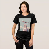 T-shirt En Tri-matière Voyage et harmonie d'affaires - Logo sophistiqué T (Recto plein)