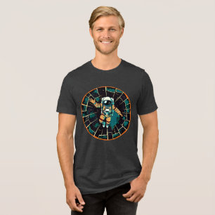 T-shirt En Tri-matière Voyager cosmique : L'astronaute en style