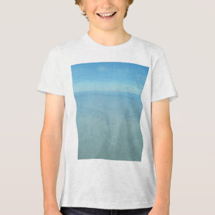 T-shirt En Tri-matière Vue aérienne de montagnes désertiques infinies et
