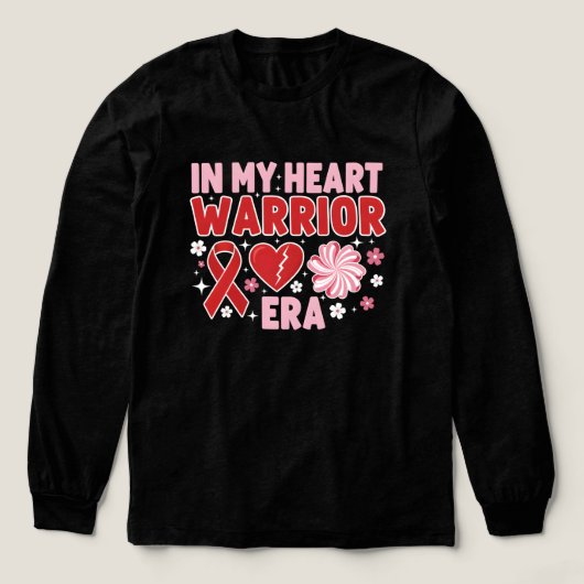 T-shirt En Tri-matière Warrior Era - CHD & Heart Disease Awareness (Motif devant)