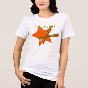 T-SHIRT EN TRI-MATIÈRE WASABI!