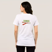 T-SHIRT  EN TRI-MATIÈRE WASABI-3 (Verso intégral)