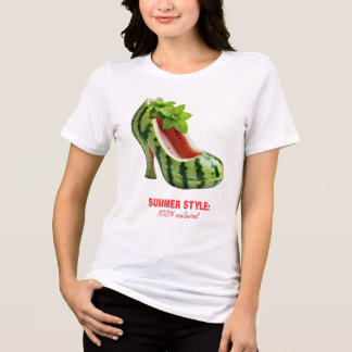 T-shirt En Tri-matière Watermelon High Heure - Juicy Summer Style