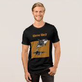 T-shirt En Tri-matière Wave Wolf (Recto plein)