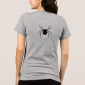 T-shirt En Tri-matière Web Spider & Illustration manuelle (Verso)