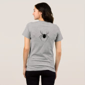 T-shirt En Tri-matière Web Spider & Illustration manuelle (Verso intégral)