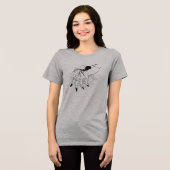 T-shirt En Tri-matière Web Spider & Illustration manuelle (Recto plein)