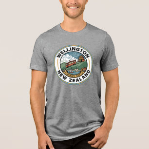 T-shirt En Tri-matière Wellington Nouvelle-Zélande