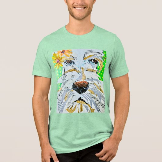T-shirt En Tri-matière Wheaton Scottie Vibe Tri-Blend Shirt (Recto)