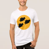 T-shirt En Tri-matière WHEN PIGS FLY ACROSS the MOON by Sandra Boynton (Recto)