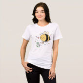 T-shirt En Tri-matière  Whimsical Bumblebee Nature Lover  (Recto plein)