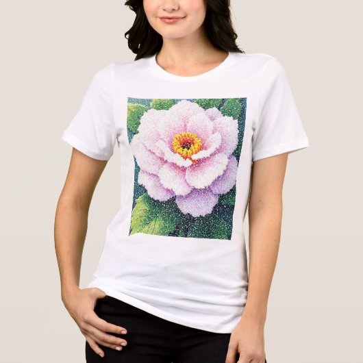 T-shirt En Tri-matière Whisper Rose (Recto)