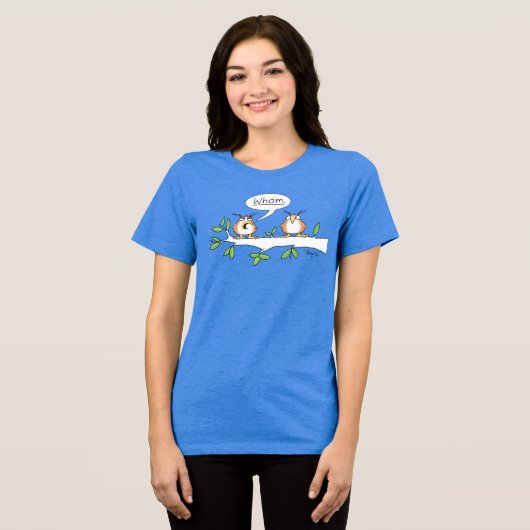 T-shirt En Tri-matière WHOM OWL T-shirt par Sandra Boynton (Recto plein)