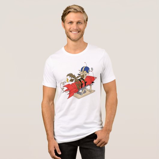 T-shirt En Tri-matière WILE E. COYOTE™ lance Red Rocket (Recto plein)