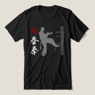T-shirt En Tri-matière Wing Chun Kung Fu Tri-Blend