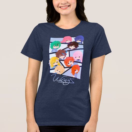 T-shirt En Tri-matière Wingz Multi Characters (Recto)