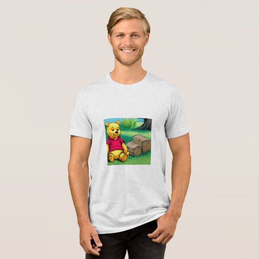 T-shirt En Tri-matière Winnie l'Ooh 5. (Recto plein)