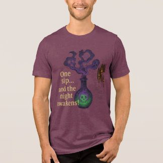 T-shirt En Tri-matière Witch’s Potion One Sip and the Night Awakens
