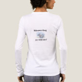 T-shirt En Tri-matière Women's Funny Anatomy of a Black Schnauzer T-Shirt (Verso)