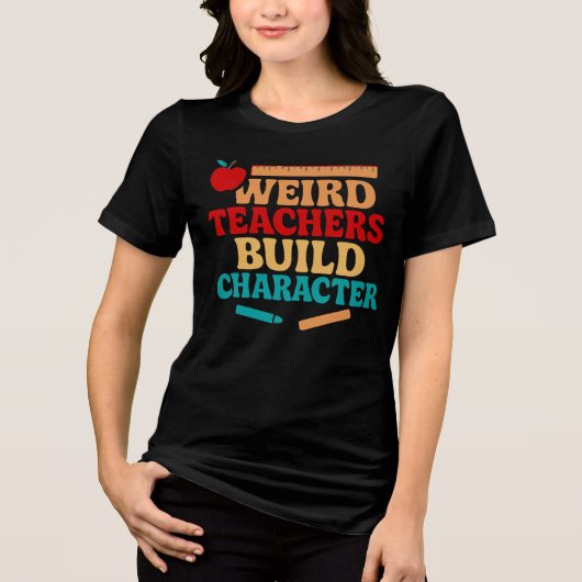 T-shirt En Tri-matière Women's funny teachers (Recto)