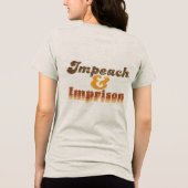 T-shirt En Tri-matière Women's Impeach | Imprison Front & Back Tee (Verso)