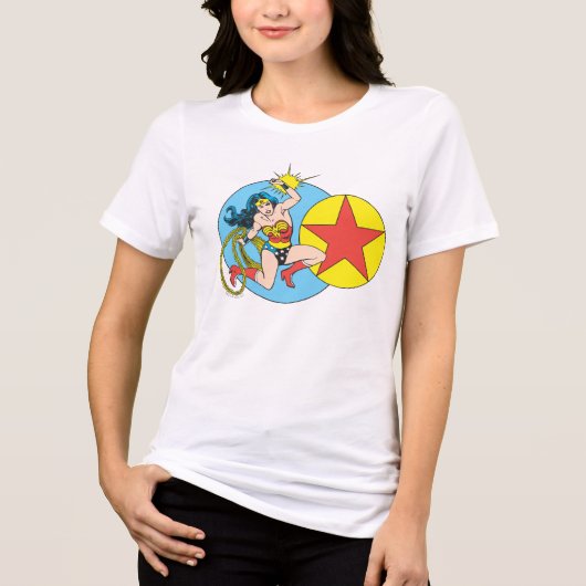 T-shirt En Tri-matière Wonder Woman Red Star (Recto)
