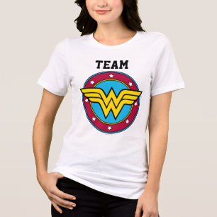 T-shirt En Tri-matière Wonder Woman   Team Wonder Woman