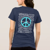 T-shirt En Tri-matière Words Pickle Peace (Verso)