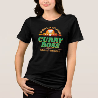 T-shirt En Tri-matière World Class CURRY BOSS Caribbean Cooking