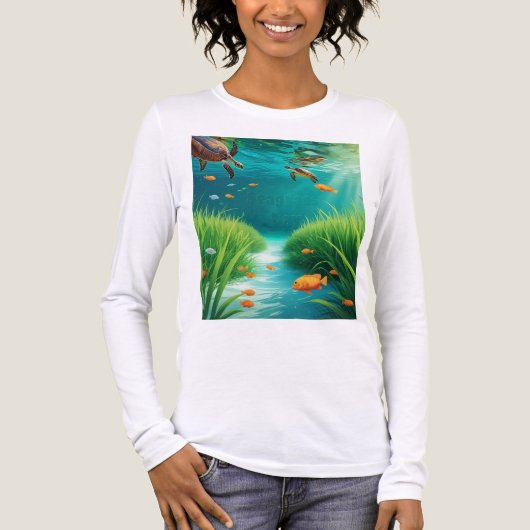 T-shirt En Tri-matière World Sea grass Day (Recto)