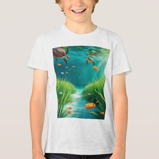 T-shirt En Tri-matière World Sea grass Day (Recto)