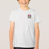 T-shirt En Tri-matière Wuffoo Adventures Cute Kawaii Puppy animation logo (Recto)