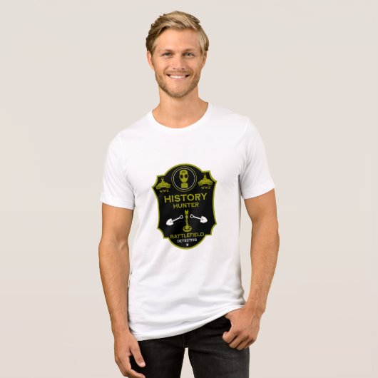 T-shirt En Tri-matière WW2 Trench Battlefield Metal Detectorist (Recto plein)