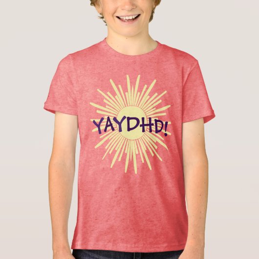 T-SHIRT EN TRI-MATIÈRE YAYDHD (Recto)