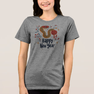 T-SHIRT  EN TRI-MATIÈRE YEAR OF SNAKE 