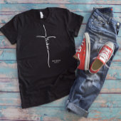 T-shirt En Tri-matière Yeshua Croix croyant messianique Torah Hébreu