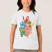 T-shirt En Tri-matière yo gabba gabba (Recto)