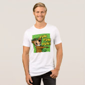 T-shirt En Tri-matière Yogi Bear Fun Amusant (Recto plein)