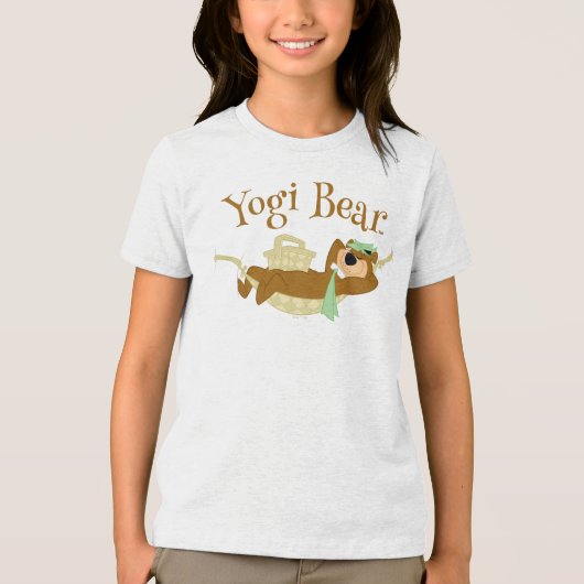 T-shirt En Tri-matière Yogi Bear Pique-nique Hammock Nap Time (Recto)
