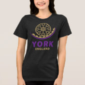 T-shirt En Tri-matière York England United Kingdom (Recto)