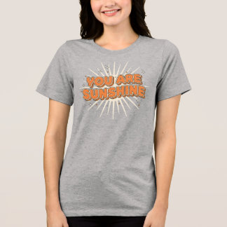T-shirt En Tri-matière You are Sunshine