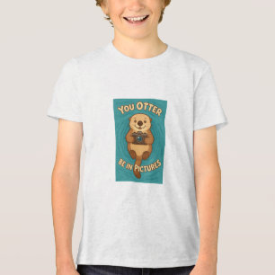 T-shirt En Tri-matière You Otter Be in Pictures Jote Sea Otter avec appar