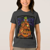 T-shirt En Tri-matière Youth size Halloween graphic tee (Recto)