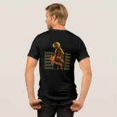 T-shirt En Tri-matière Zenitsu Thunder Glow (Verso intégral)