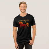 T-shirt En Tri-matière Zodiac Chinese New Year 2026 Yang Fire Horse (Recto plein)