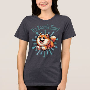 T-shirt En Tri-matière Zoomie Time Pomeranian