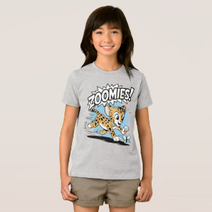 T-shirt En Tri-matière Zoomies - Cheetah à la recherche d'un papillon