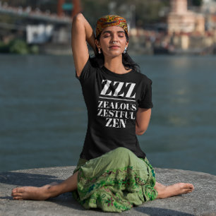 T-shirt En Tri-matière ZZZ- Zéaleux, Zeste, Zen