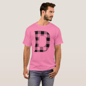 T-SHIRT EN VICHY D (Devant entier)