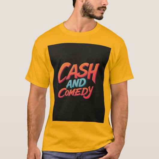 T-shirt Encaisse et comédie (Devant)